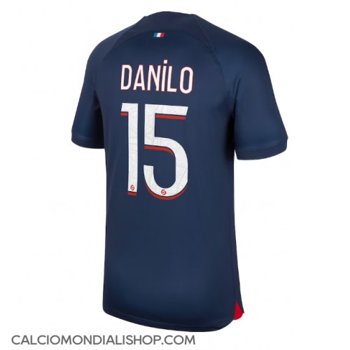 Maglie da calcio Paris Saint-Germain Danilo Pereira #15 Prima Maglia 2023-24 Manica Corta